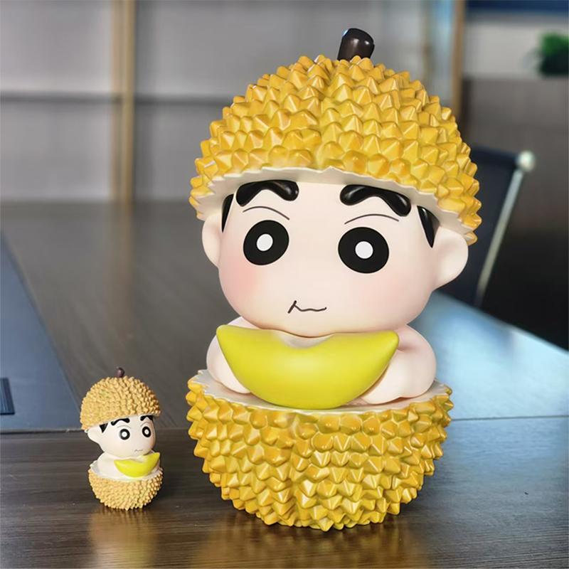 可发光榴莲忘返之蜡笔小新手办