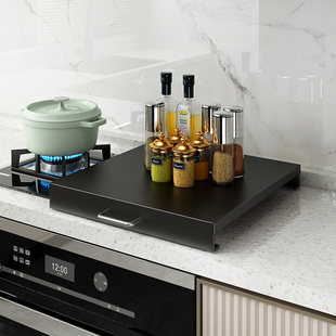 厨房燃气灶盖板台面加高灶台罩子电磁炉支架托煤气灶遮挡板置物架