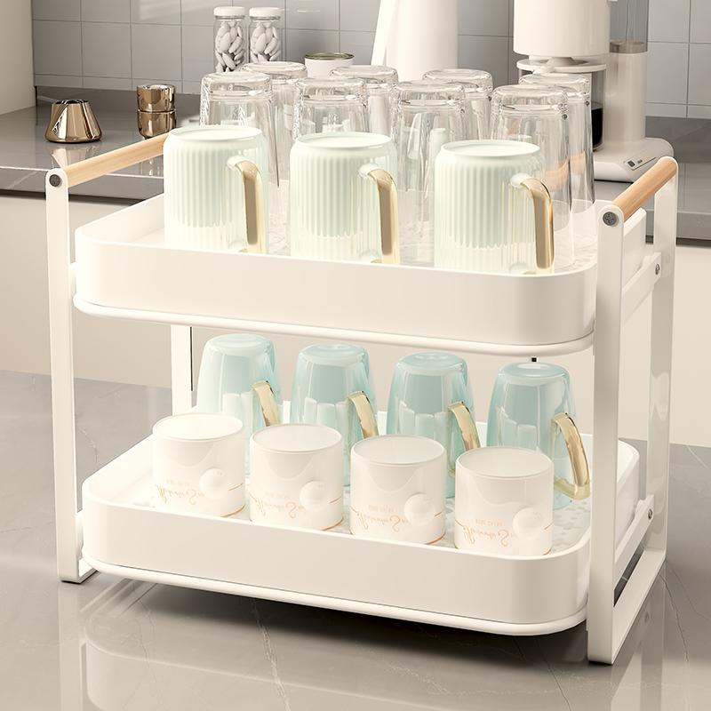 杯子水杯沥水置物架可拆卸清洗
