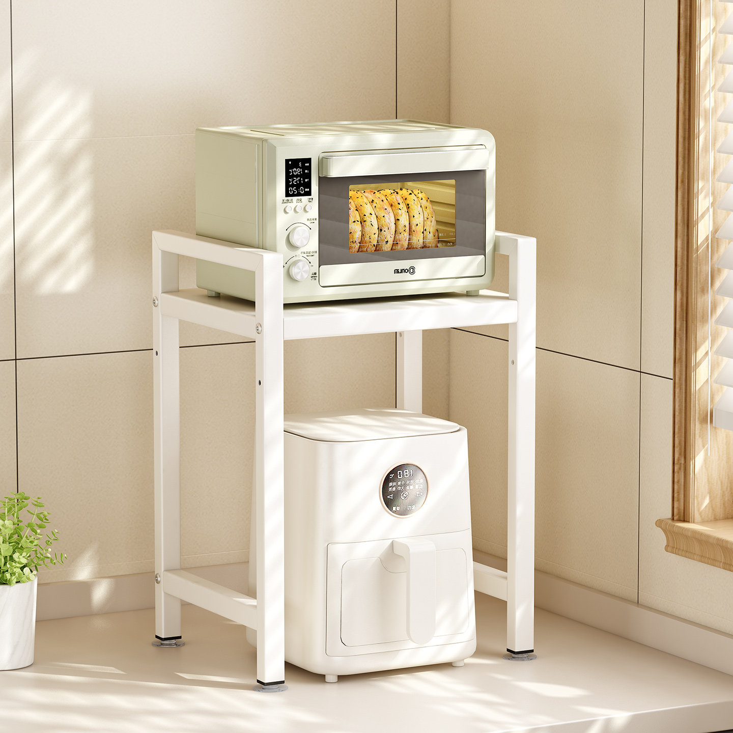 家用小家电单层台面收纳架