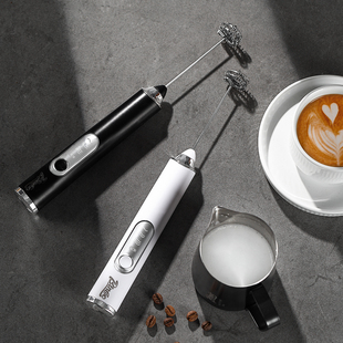 Bincoo打奶器咖啡打泡器家用电动奶泡机牛奶搅拌器手持奶盖打发器