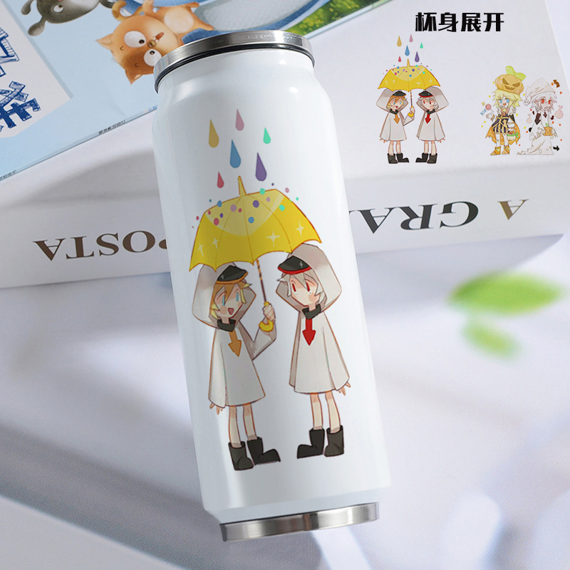 凹凸世界周边雷狮金格瑞嘉德罗斯安迷修易拉罐保温杯卡米尔不锈钢