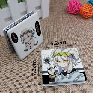 凹凸世界动漫周边凯莉安莉洁佩利帕洛斯便携折叠小镜子可来图定制