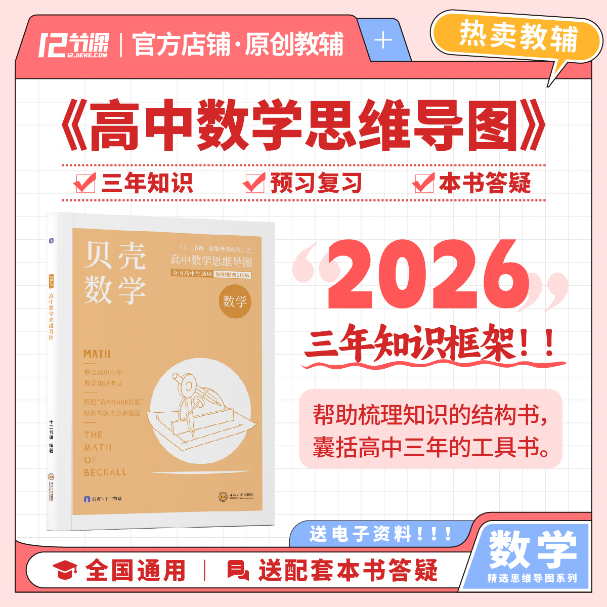 十二节课高中教辅思维导图