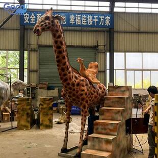 大型仿真大象模型儿童坐骑景区公园广场儿童游乐设施厂家制作