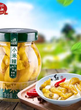 250g小米辣泡椒凉拌菜罐装