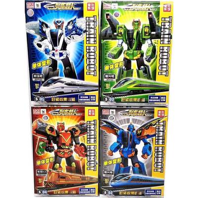 列车超人变形玩具御天青龙天焰男孩金刚复兴号火车高铁合体机器人