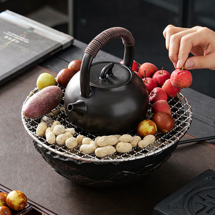茶壶电炉 冬天围炉煮茶家用泡茶器具全套陶瓷电陶炉煮茶器室内中式
