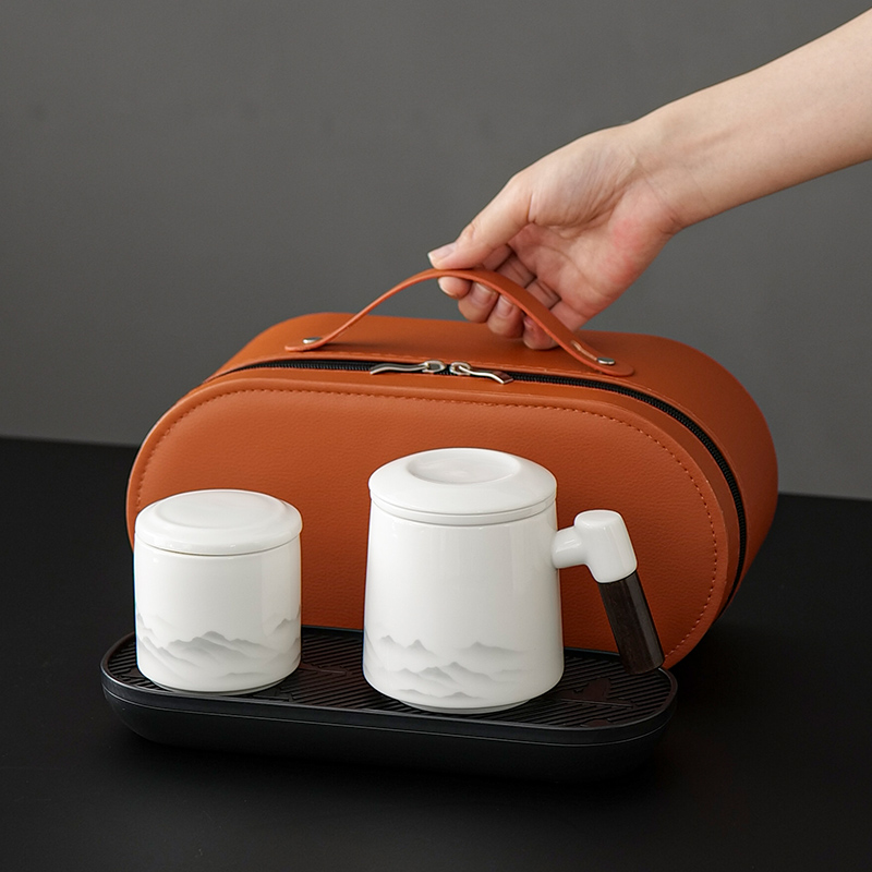 高档陶瓷办公杯个人水杯