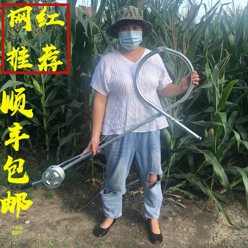 捆玉米杆神器家用多功能小型苞米秸秆打捆机2代芝麻稻草捆扎收紧