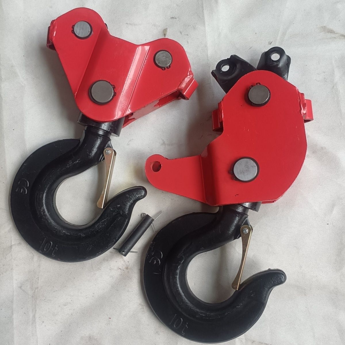 10吨手拉葫芦配件大全上钩/下勾倒链钩子吊葫芦十吨全套