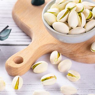 新边界开心果淡盐味盐焗原色无漂白大颗粒坚果干果休闲零食炒年货