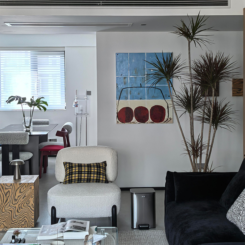 现代简约客厅装饰画北欧ins风咖啡厅书店背景墙高档创意艺术挂画