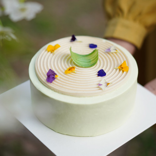 蜜桃家生日蛋糕同城配送动物奶油