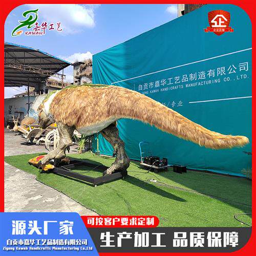 热销仿真恐龙电动打斗霸王龙迅猛龙打斗组摆件型逼真动物模型雕塑