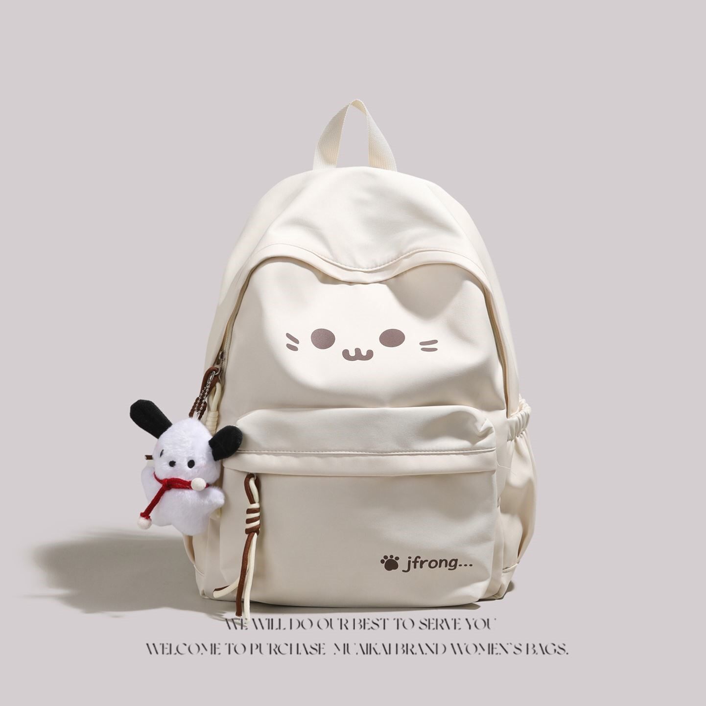 可爱书包上课卡通可爱猫咪双肩包女2025新款旅行背包初中小学生
