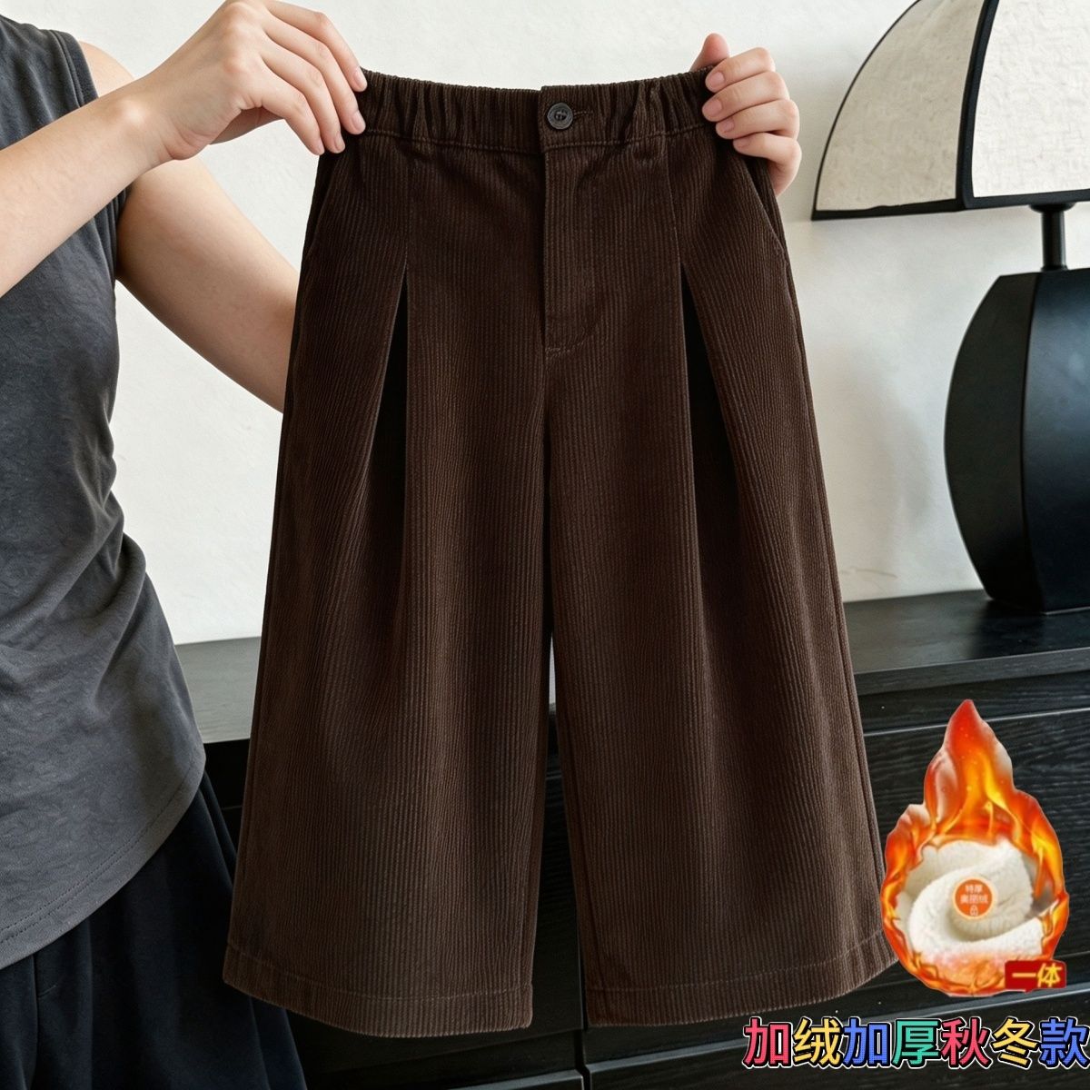 女童裤子秋季新款中小孩