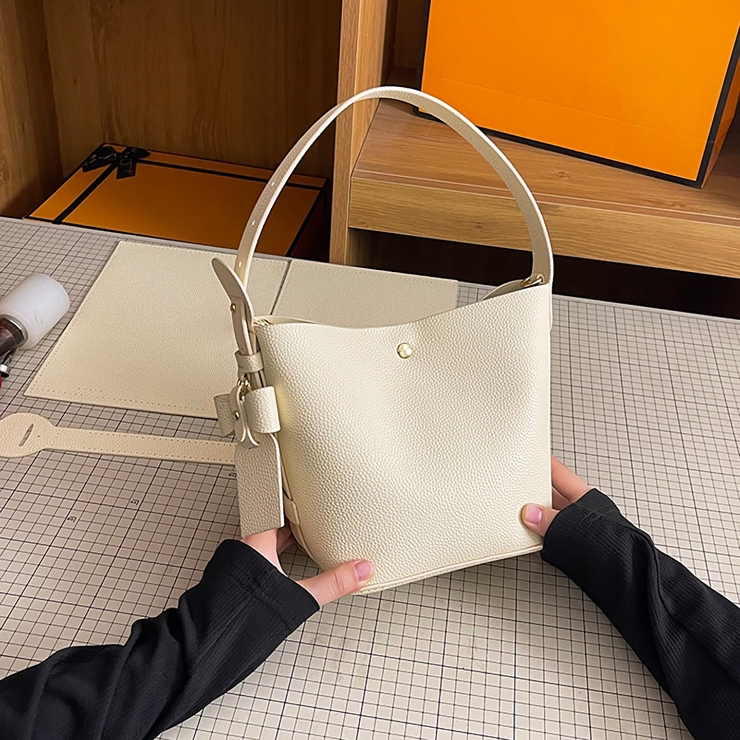 蝴蝶结水桶包diy手工编织包包材料包亲手自制手缝斜挎包包送女友,箱包皮具/热销女包/男包,通用款女包,淘宝优惠券,粉丝福利购,淘宝优惠卷