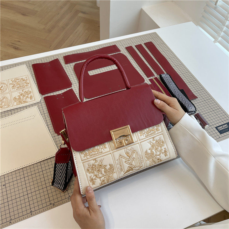 妈妈包流行百搭diy手工编织包包手提斜挎自制材料包婚包女新娘包,箱包皮具/热销女包/男包,托特包,淘宝优惠券,粉丝福利购,淘宝优惠卷