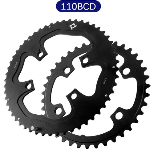 prowheel浩盟公路车牙盘39T/53T盘片4孔110BCD盘片兼容R7000R8000