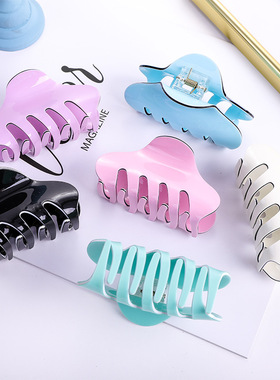 发夹后脑勺头发夹子头饰盘头发抓夹洗澡顶夹发卡成年女卡子洗脸用