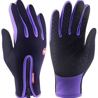 手套跑步滑雪登山骑行防风抓绒