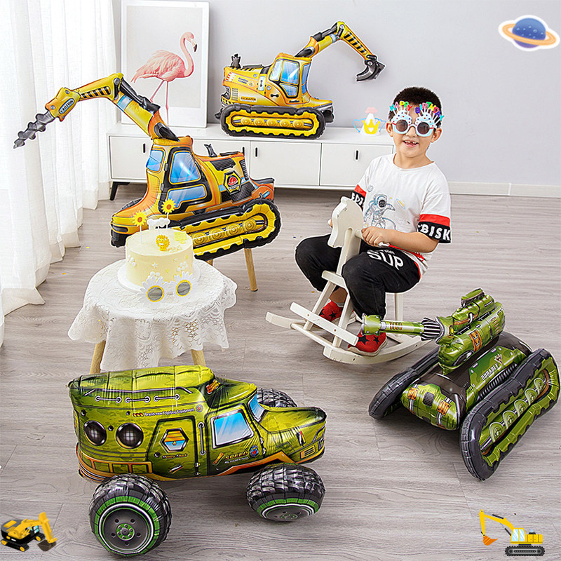 男孩宝宝生日装饰3D立体导弹坦克铝膜气球卡通玩具派对周岁布置,节庆用品/礼品,充气用品,淘宝优惠券,粉丝福利购,淘宝优惠卷