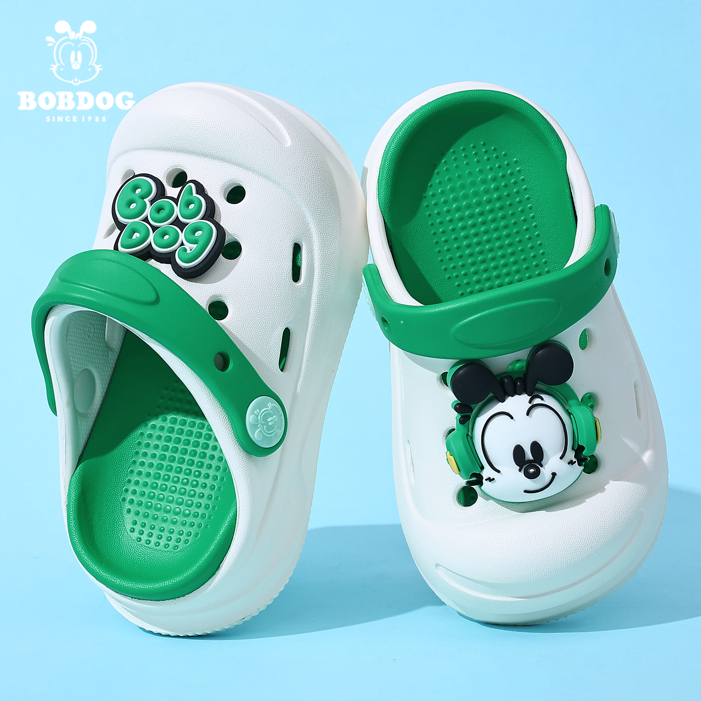 巴布豆春夏季新款防滑卡通凉拖鞋