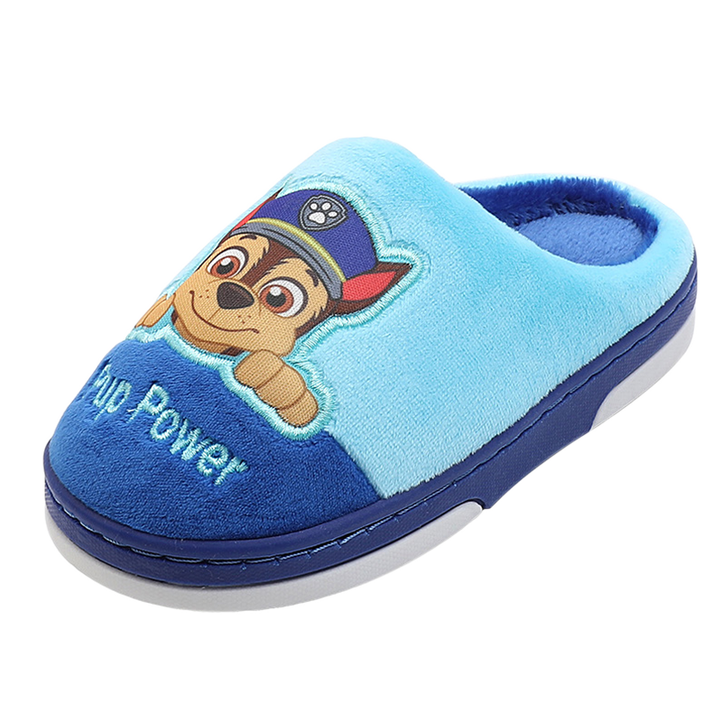 儿童棉拖鞋宝宝冬季男女室内毛绒厚底防滑中大童秋冬可爱家居拖鞋