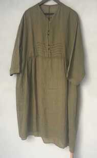 古蘭木-薄款套头休闲宽松连衣裙1583