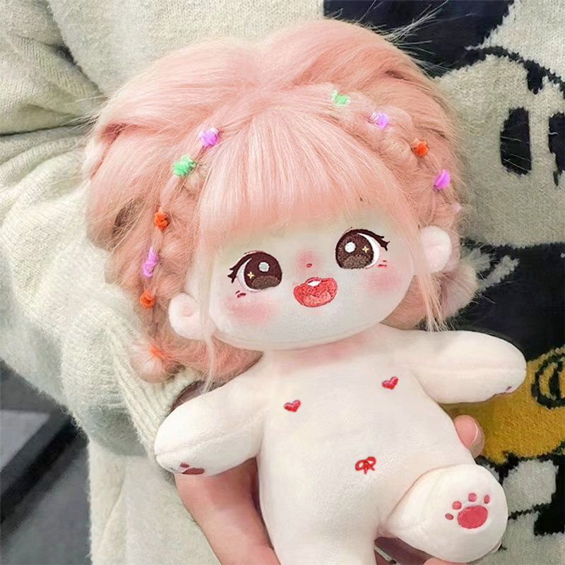 면 인형  20CM 인형 플러시 장난감 소녀 드레스 인형 해골 옷 생일 선물