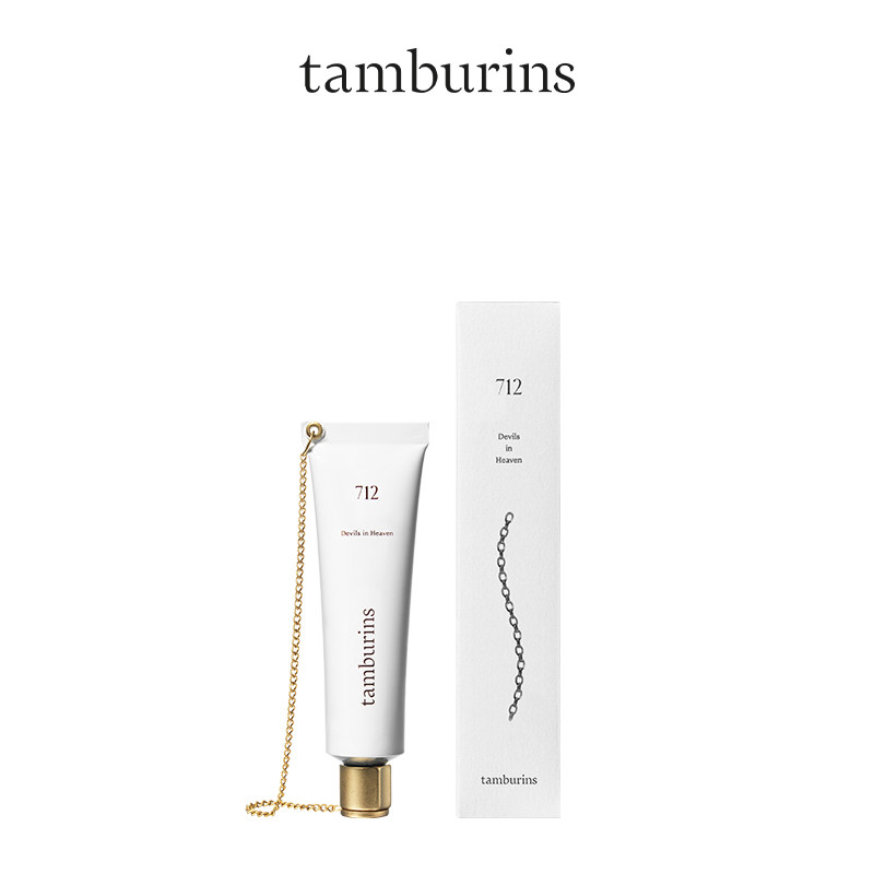 tamburins712迷你链条香氛护手霜李易峰同款滋润韩国30ml韩国进口