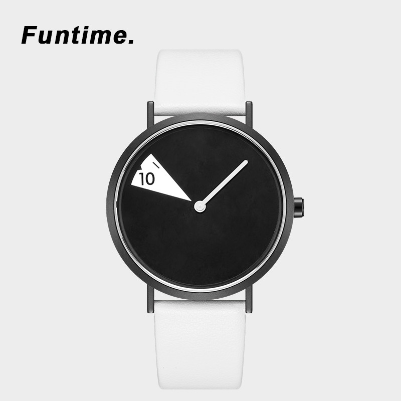 【2022新品】Funtime 创意潮流个性情侣初高中学生手表男女款防水