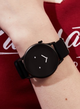 FUNTIME笑脸系列简约个性情侣潮INS风设计初高中另类创意皮带防水