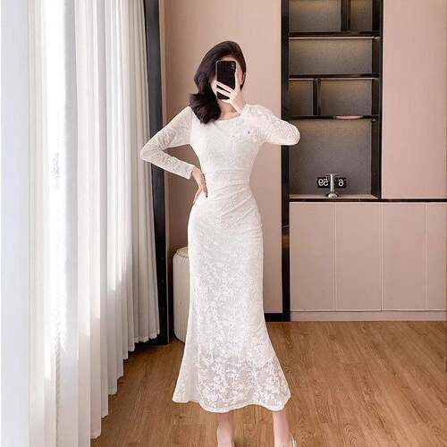 Timeless White Lace Maxi Dress | Versatile and Elegant for