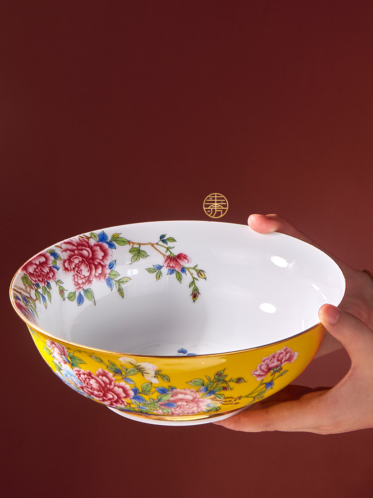 采购产品搪瓷彩金碗,汤碗,面碗,家用方便面碗,饺子碗,乱碗,
