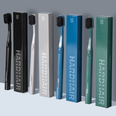 牙刷男士专用中硬毛减少烟渍牙渍祛除牙垢牙结石清除神器牙缝刷