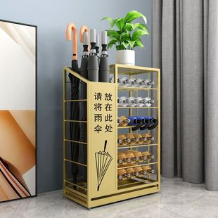 雨伞架收纳架家用酒店大堂商用雨伞收纳桶门口放置神器挂放伞架子