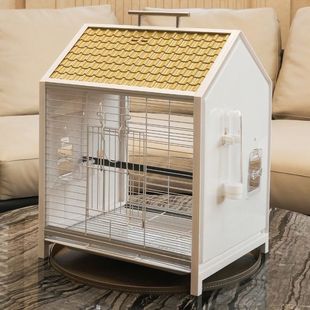 透明鸟笼保温罩保暖笼罩鹦鹉冬季鸟笼罩衣防寒笼衣罩定制防风罩布