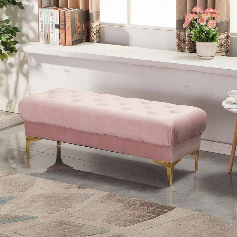 试衣间凳子服装店换鞋储物长条凳沙发床尾欧式凳更家用门口收纳凳