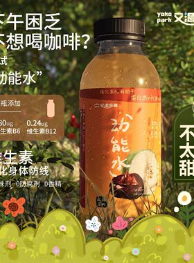 又渴乐园维生素B2+B16马蹄冬瓜功能饮料400ml*6/400ml*12助抵抗力