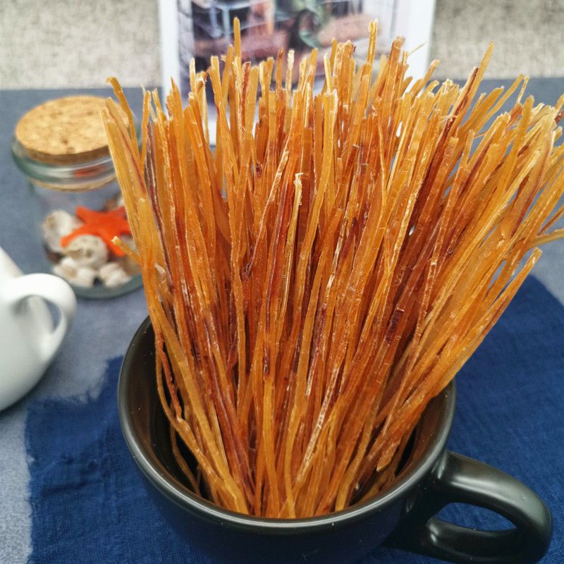 鱿鱼耳丝低脂防爆食零食鱿鱼丝条鱿鱼干货即食磨牙龙耳丝休闲食品