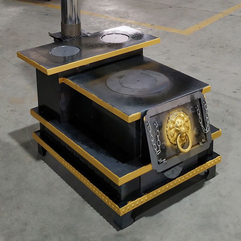 炉子柴火炉家用农村室内烧柴炉铁炉子烧开水取暖烤火炉柴火灶真火