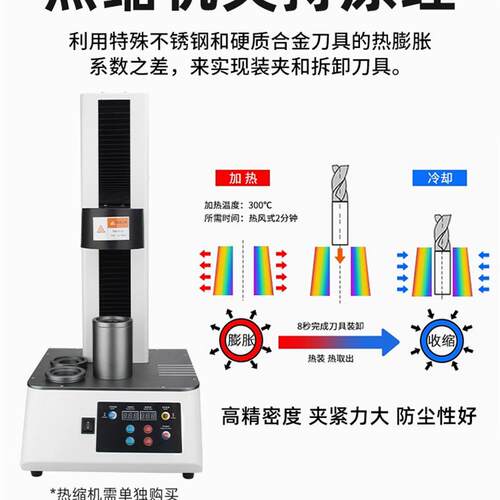 新款霍卡bt40热缩刀柄bt30热胀刀柄SF烧结合金钢高精度加工中包邮