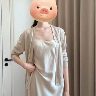 气质显瘦超好看上衣潮 温柔慵懒风法式 外搭针织开衫 女春季 2025新款