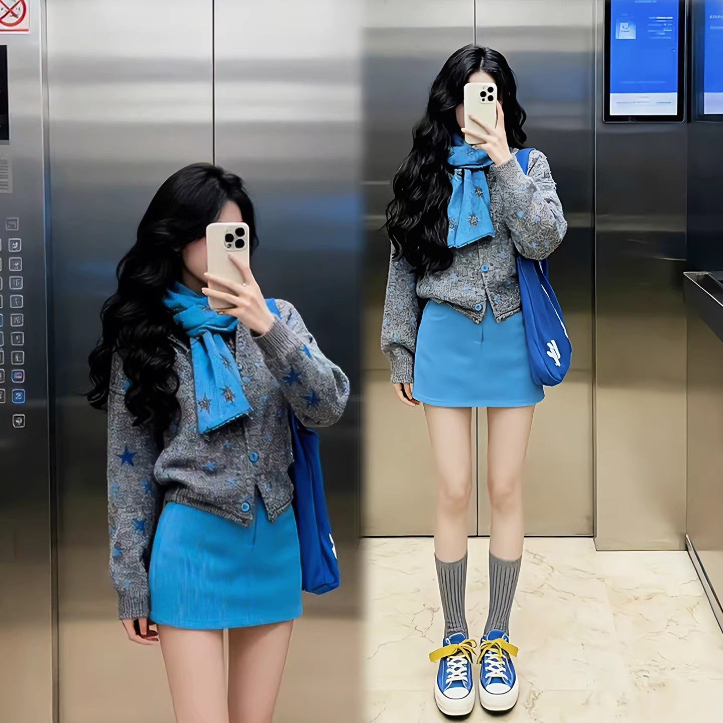 韩系独特漂亮针织连衣裙女2026年春季减龄显瘦穿搭气质套装短裙子,女装/女士精品,连衣裙,淘宝优惠券,粉丝福利购,淘宝优惠卷