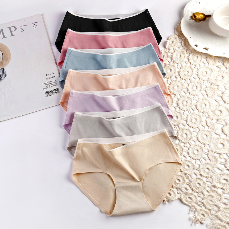 抗菌女生日系透气石墨烯三角短裤