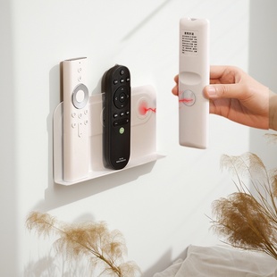 遥控器上墙收纳空调遥控器放置架床头遥控器磁吸贴摇控制器收纳盒