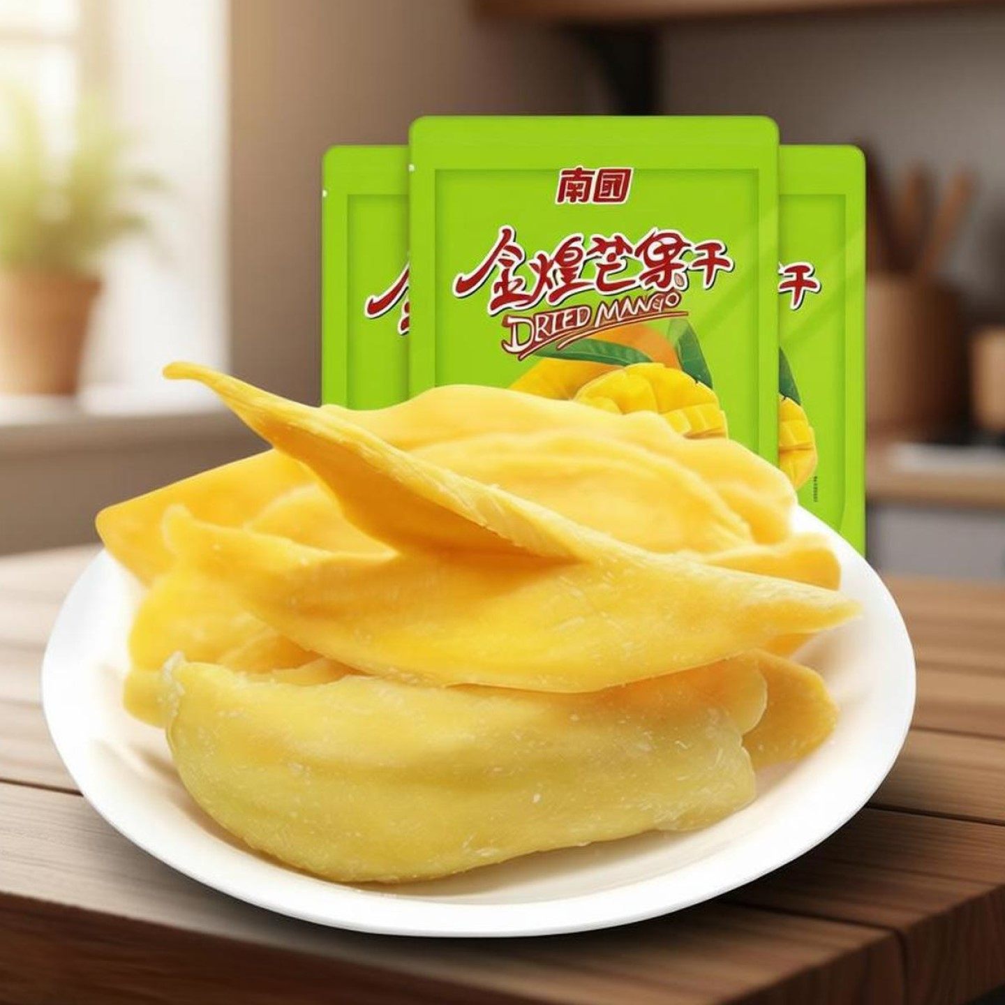 南国金煌芒果干116g芒果条水果干果脯芒果片海南特产小吃零食