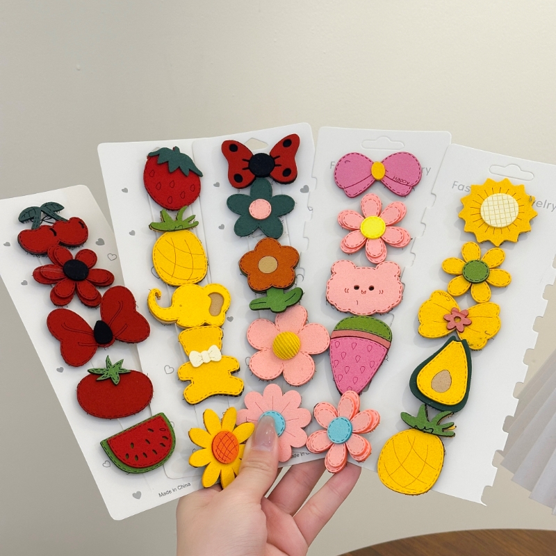 婴儿胎毛魔术贴头饰宝宝发卡